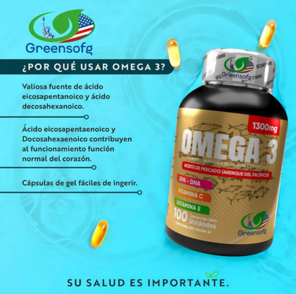 OMEGA 3 X 100 Capsulas